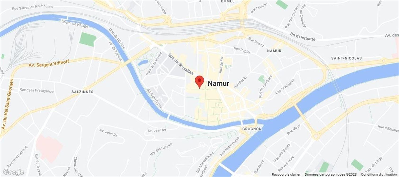 Appartement à NAMUR (2 chambres)
