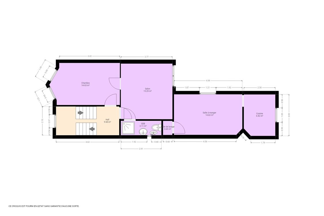 Immeuble de rapport à SAINT-SERVAIS (3 chambres)