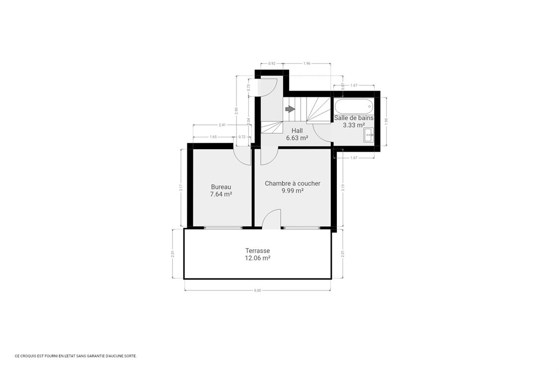 Appartement à SAINT-SERVAIS (2 chambres)