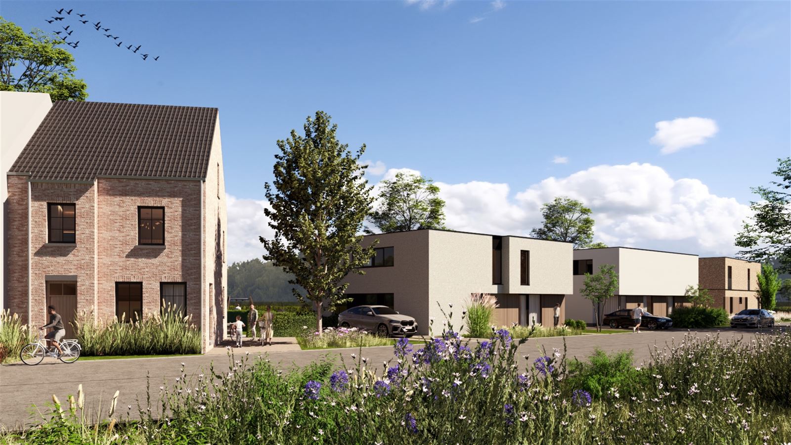 5 sleutel op de deur-woningen en 2 appartement op Groenklooster Munsterbilzen