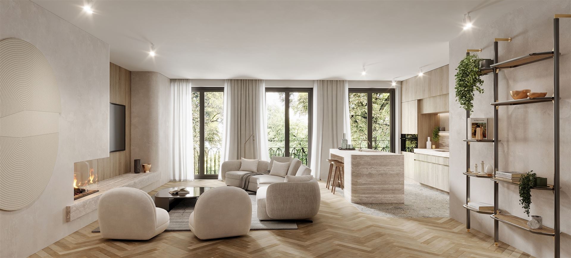 Schitterend Appartement in de 'Botanic Garden'