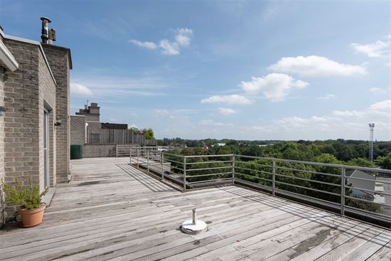 Penthouse met riante terrassen