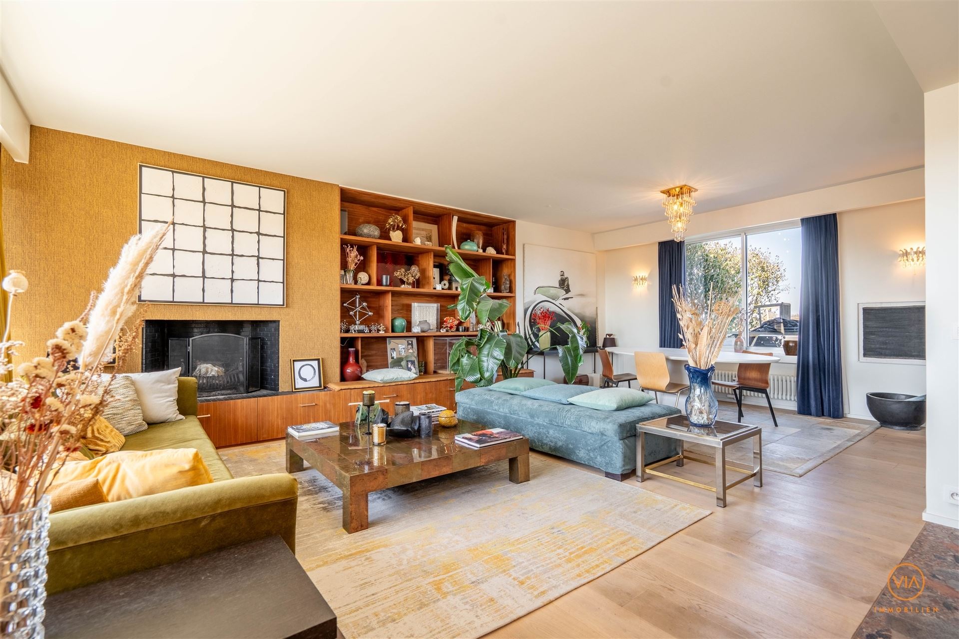 Schitterende penthouse met ca 200m² terrassen