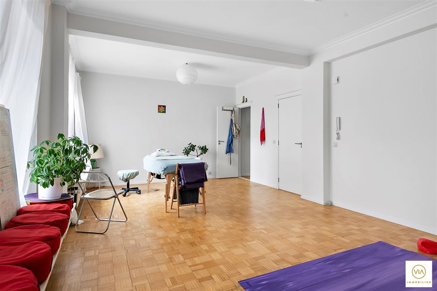 Glvlapp. studio/praktijkruimte met 1slk + kelder van 70m²