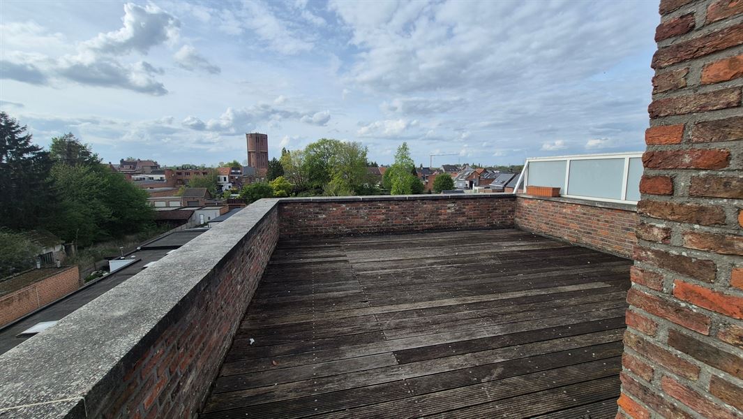 Dakappartement met uniek terras