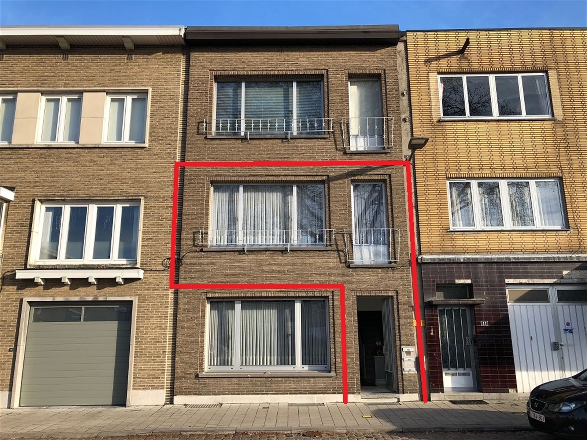 Appartement met 1 grote en 1 kleine slk - buro - dressing