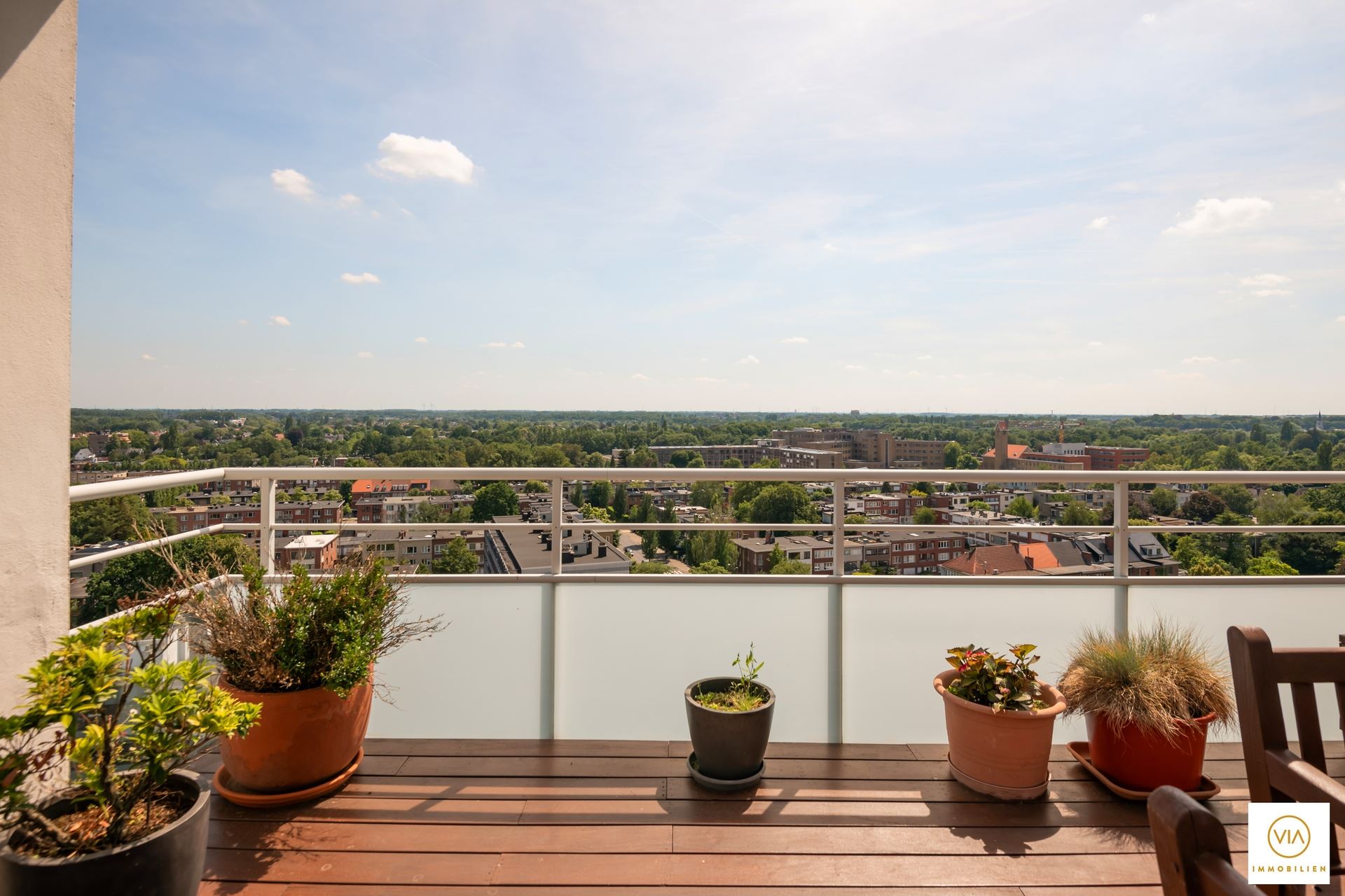 Schittererde penthouse met riante terrassen