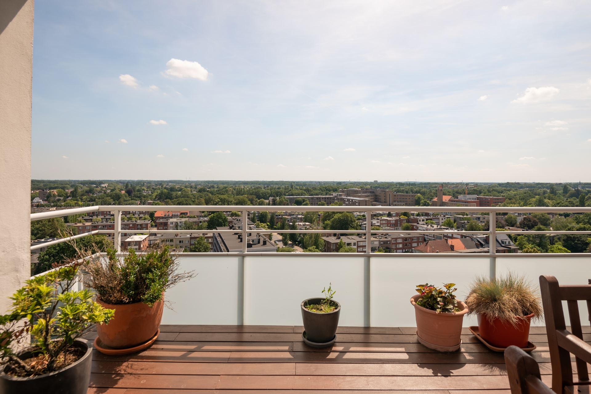 Schittererde penthouse met riante terrassen