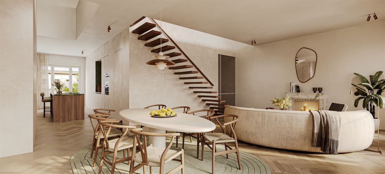 Schitterende duplex penthouse met 3 slaapkamers en zonneterras