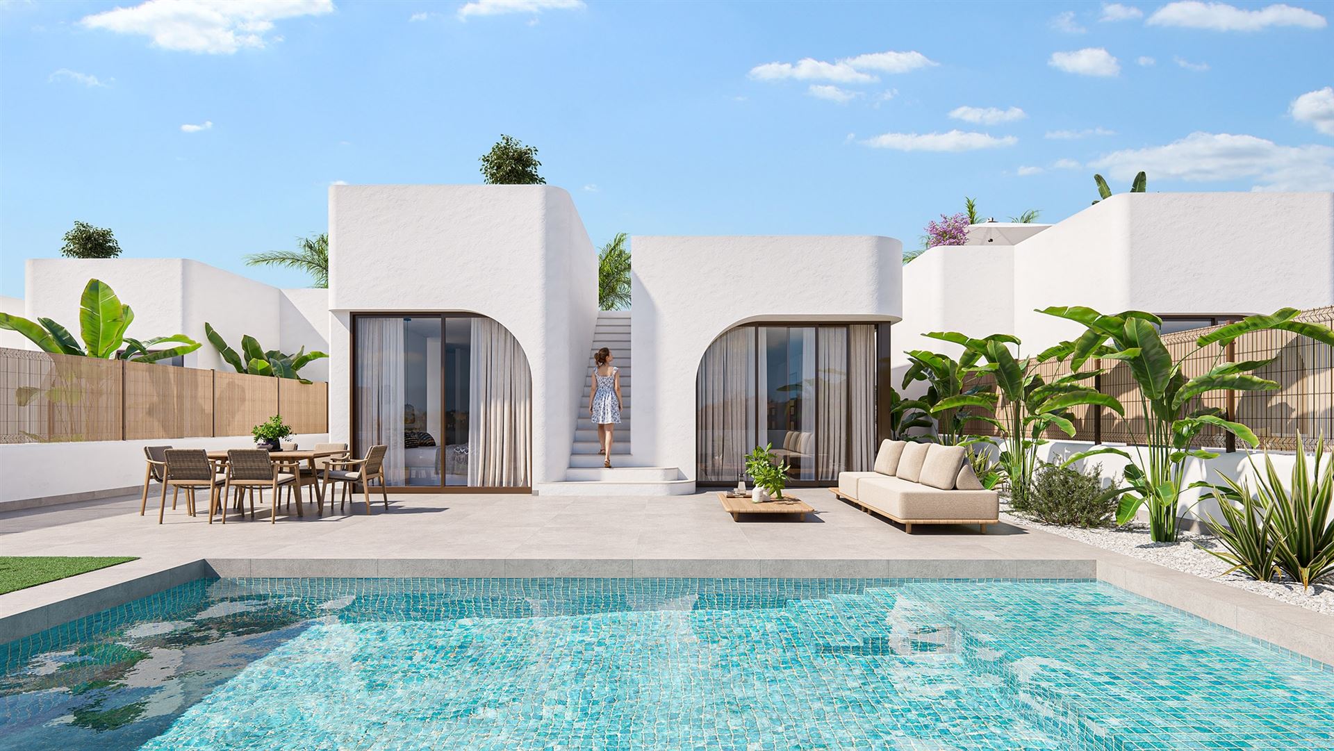 Villa's met privaat zwembad op La Serena Golf