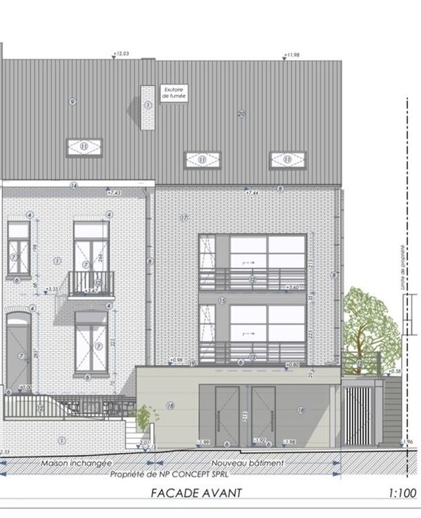 Foto 4 : Bouwgrond - appartementen te 1400 Nivelles (België) - Prijs € 234.000 Foto 4 : Bouwgrond - appartementen te 1400 Nivelles (België) - Prijs € 234.000