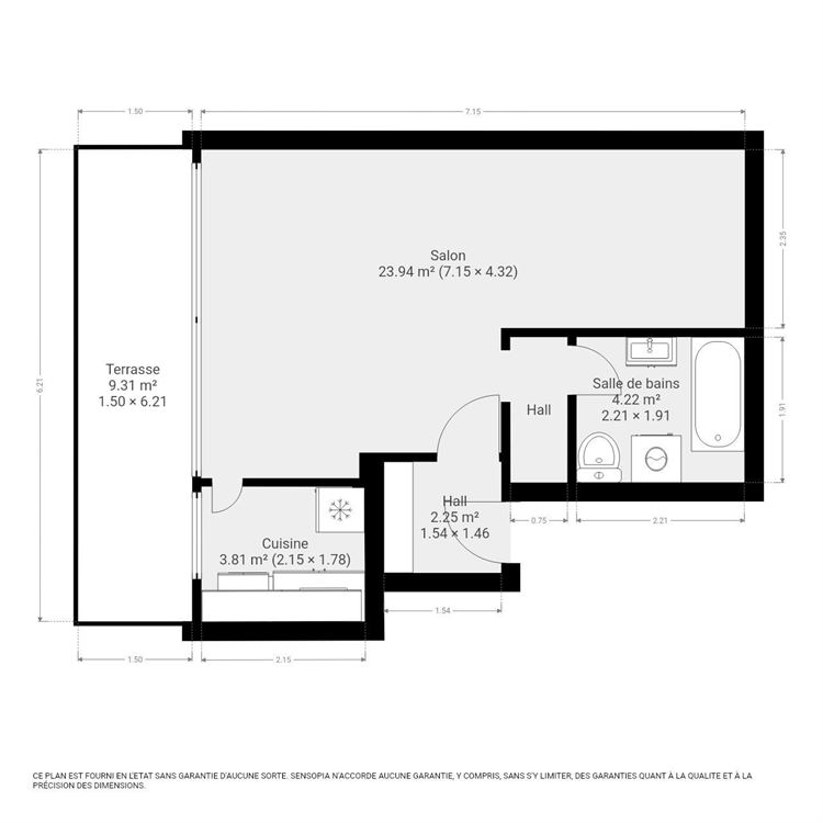 Image 12 : Appartement à 1180 UCCLE (Belgique) - Prix 190.000 &euro;